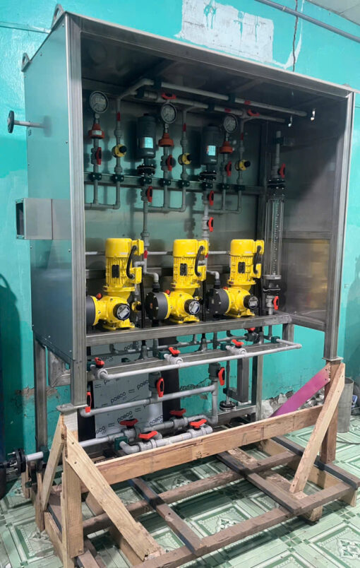 Tăng hiệu suất vận hành với hệ thống Chemical Dosing Skid chuyên dụng - Hình ảnh 3